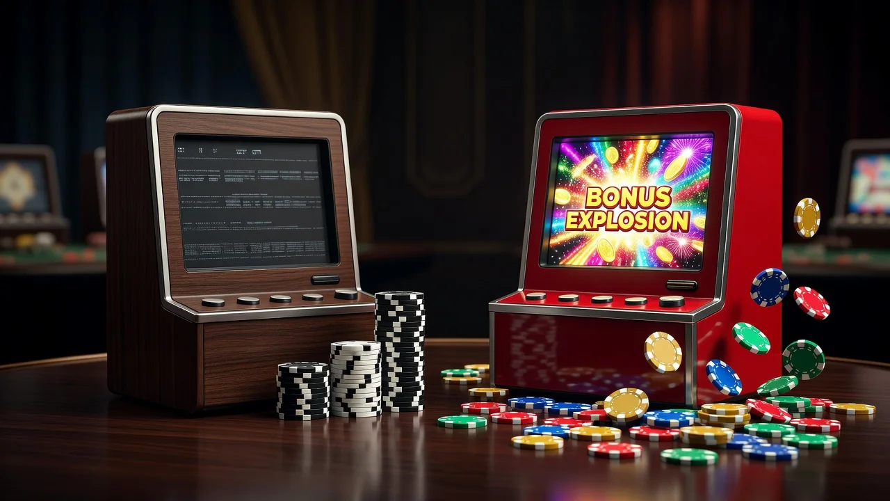 Slot reels and a bankroll notebook for Aerobet Casino