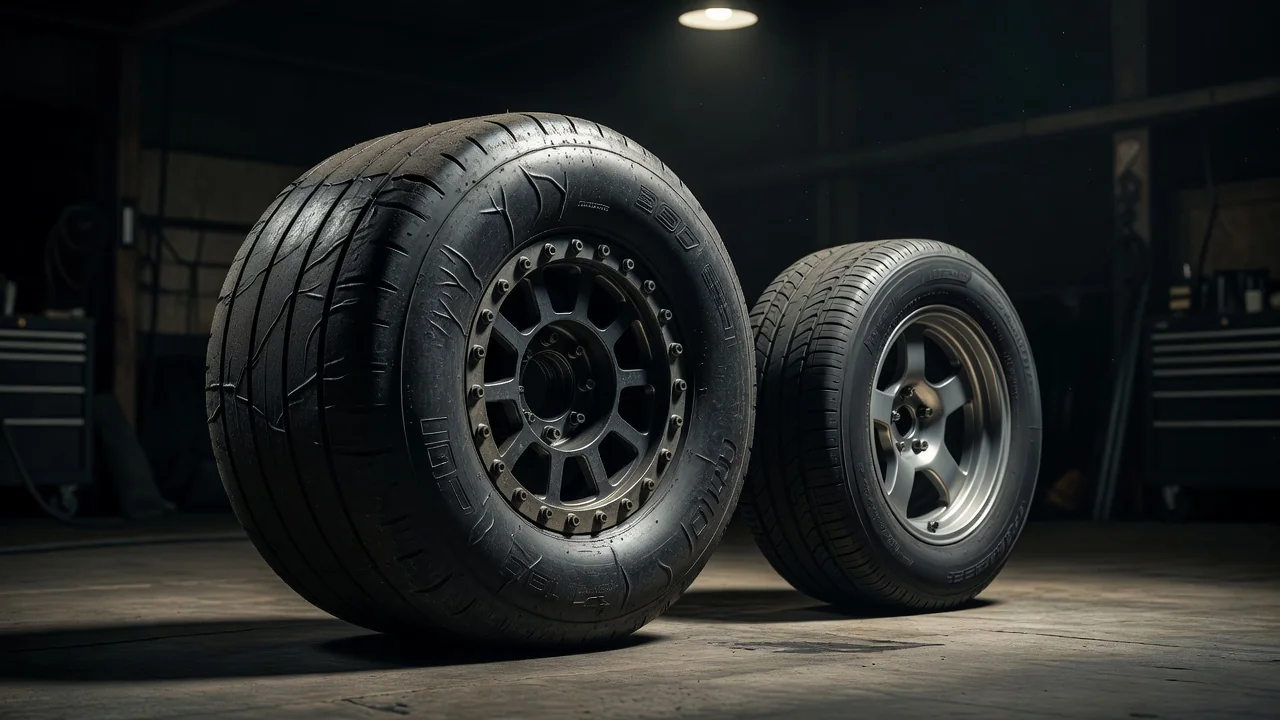 Drag Tires Explained: Slicks, Radials and What a Street Car Needs